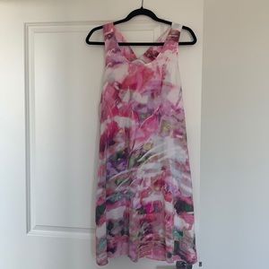 100% silk Cynthia Rowley floral dress
